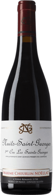 Бесплатная доставка | Красное вино Maxime Cheurlin Noëllat Les Saints Georges 1er Premier Cru A.O.C. Nuits-Saint-Georges Бургундия Франция Pinot Noir — Пино Нуар 75 cl