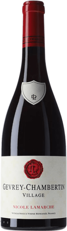 Envoi gratuit | Vin Rouge Nicole Lamarche A.O.C. Gevrey-Chambertin Bourgogne France 75 cl