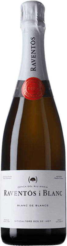 Envio grátis | Espumante Branco Raventós i Blanc Blanc de Blancs Espanha 75 cl
