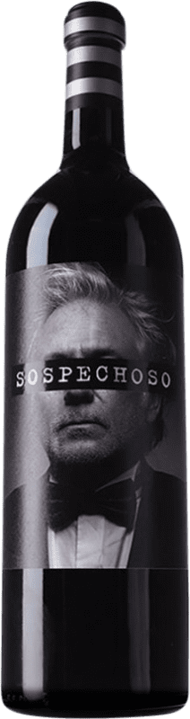 74,95 € | Красное вино Uvas Felices Sospechoso I.G.P. Vino de la Tierra de Castilla Кастилья-Ла-Манча Испания Tempranillo — Темпранильо, Tinta de Toro Бутылка Иеробоам Двойной Магнум 3 L