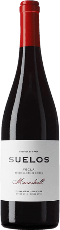 Spedizione Gratuita | Vino Rosso Suelos D.O. Yecla Regione di Murcia Spagna Monastrell 75 cl
