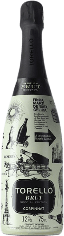 Envío gratis | Espumoso Blanco Torelló Madrid Brut Special — Especial, Edición Limitada Corpinnat Cataluña España 75 cl