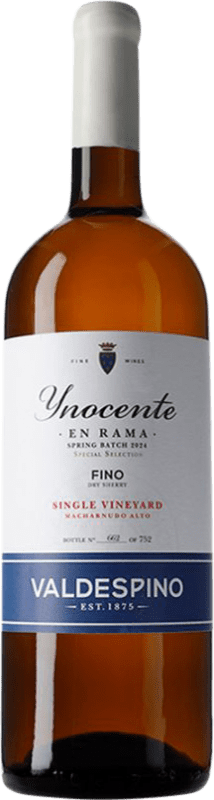 免费送货 | 白葡萄酒 Valdespino Inocente en Rama Saca Primavera 特别 D.O. Jerez-Xérès-Sherry 安达卢西亚 西班牙 Palomino Fino 大瓶 — Magnum 1,5 L