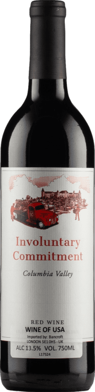 送料無料 | 赤ワイン Andrew Will Involuntary Commitment Washington アメリカ Merlot — メルロー, Cabernet Sauvignon — カベルネ・ソーヴィニヨン, Cabernet Franc — カベルネ・フラン 75 cl