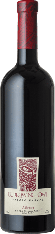 Envoi gratuit | Vin Rouge Burrowing Owl Athene V.G.A. Okanagan Valley Canada Syrah, Cabernet Sauvignon 75 cl