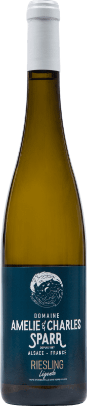39,95 € | Vino Bianco Amélie & Charles Sparr Légende Grand Cru A.O.C. Alsace Alsazia Francia Riesling Organic — Bio 75 cl