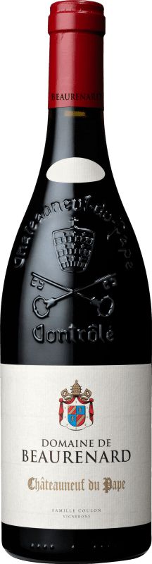 Envoi gratuit | Vin Rouge Domaine de Beaurenard A.O.C. Châteauneuf-du-Pape Rhône France Syrah, Garnacha — Grenache, Mourvèdre, Cinsault, Counoise 75 cl