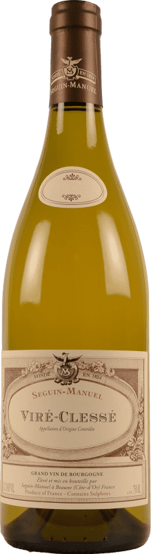 Envio grátis | Vinho Branco Seguin-Manuel A.O.C. Viré-Clessé Borgonha França Chardonnay 75 cl