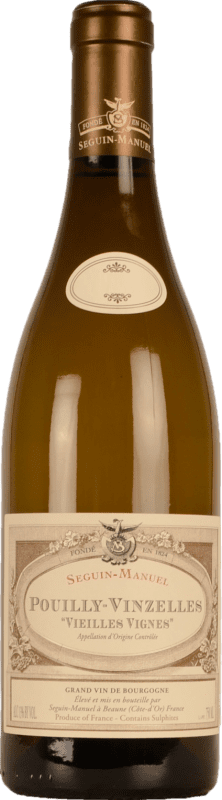 Free Shipping | White Wine Seguin-Manuel VV Vieilles Vignes — Old Vines A.O.C. Pouilly-Vinzelles Burgundy France Chardonnay 75 cl