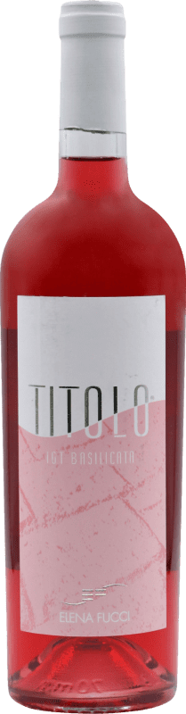 35,95 € Envío gratis | Vino Rosado Elena Fucci Titolo Pink — Rosado I.G.T. Basilicata