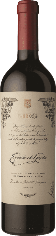 Envoi gratuit | Vin Rouge Escorihuela Gascón MEG I.G. Mendoza Mendoza Argentine Cabernet Sauvignon, Malbec 75 cl