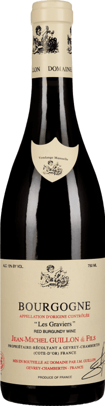 Spedizione Gratuita | Vino Rosso Jean-Michel Guillon & Fils Les Graviers A.O.C. Bourgogne Borgogna Francia Pinot Nero Organic — Bio 75 cl