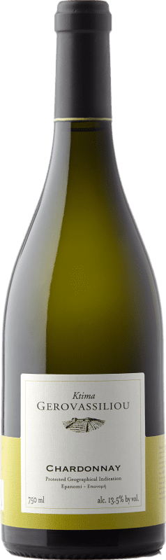 Envio grátis | Vinho Branco Ktima Gerovassiliou P.G.I. Macedonia Macedonia Grécia Chardonnay 75 cl