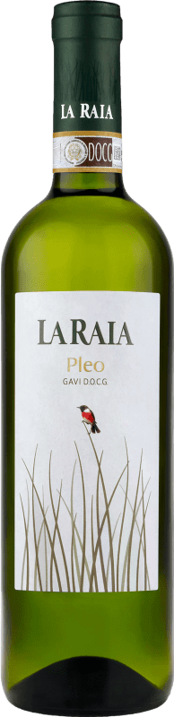 19,95 € | Белое вино La Raia Pleo D.O.C.G. Cortese di Gavi Пьемонте Италия Cortese — Кортезе Organic — Органический 75 cl