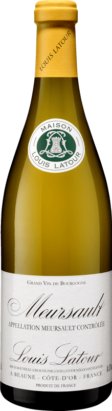 Free Shipping | White Wine Louis Latour A.O.C. Meursault Burgundy France Chardonnay 75 cl