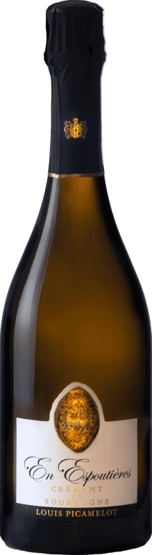 Envio grátis | Espumante Branco Louis Picamelot Espoutières A.O.C. Crémant de Bourgogne Borgonha França Pinot Noir, Chardonnay 75 cl