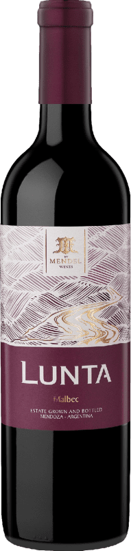 免费送货 | 红葡萄酒 Mendel Lunta I.G. Mendoza 门多萨 阿根廷 Malbec — 马尔贝克 75 cl
