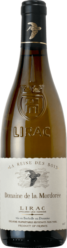 Free Shipping | White Wine Domaine de La Mordorée La Reine des Bois A.O.C. Lirac Rhône France Organic — Eco 75 cl