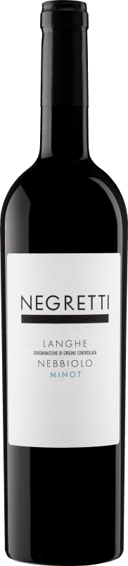 Kostenloser Versand | Rotwein Negretti Minot D.O.C. Langhe Piemont Italien Nebbiolo 75 cl