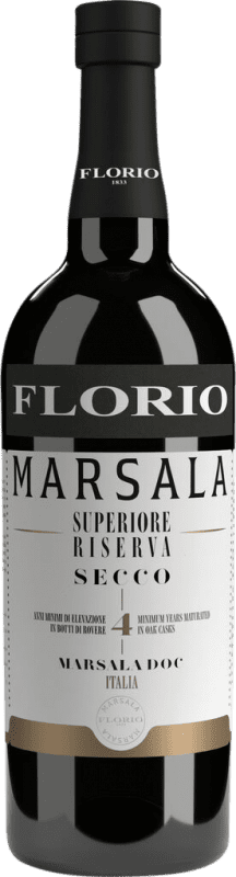 39,95 € Envoi gratuit | Vin Fortifié Florio Oltre Seco — Sec Supérieur Réserve D.O.C. Marsala 4 Ans