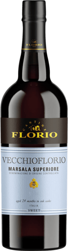 Spedizione Gratuita | Vino Dolce Florio Superiore Vecchio D.O.C. Marsala Sicilia Italia 75 cl