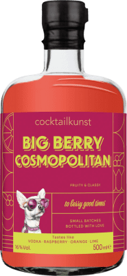 Envio grátis | Licores Cocktailkunst Big Alemanha Garrafa Medium 50 cl Cosmopolitan, Berry — Baga