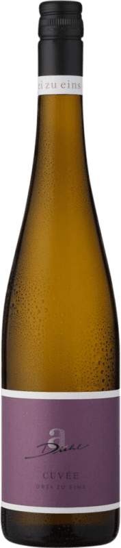 Kostenloser Versand | Weißwein Diehl Aroma Drei zu Eins Cuvée Deutschland 75 cl