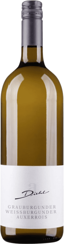 Envío gratis | Vino Blanco Diehl Cuvée Alemania Pinot Gris, Pinot Blanco 1 L