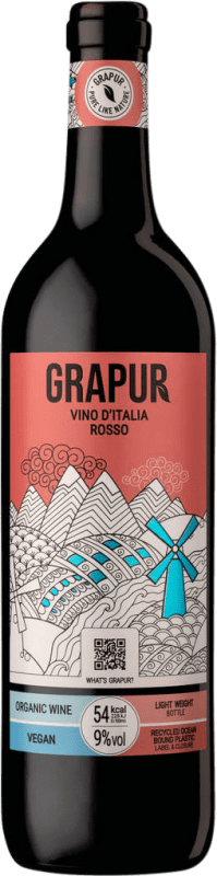 Envio grátis | Vinho Tinto Grapur D.O.C. Itália Itália Bio — Ecológico 75 cl