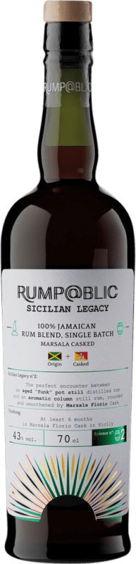 Envío gratis | Ron Illva Saronno Rump@blic Legacy Jamaica Sicilia Italia 70 cl