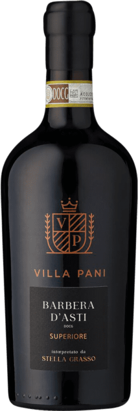 19,95 € Spedizione Gratuita | Vino Rosso Mondo del Vino Villa Pani Superiore D.O.C. Barbera d'Asti