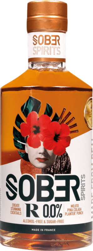 Envio grátis | Licores Sober R França Garrafa Medium 50 cl 0.0 Zero Zero Sem Álcool