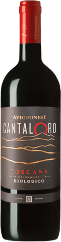 Kostenloser Versand | Rotwein Avignonesi Cantaloro I.G.T. Toscana Toskana Italien Merlot, Syrah, Cabernet Sauvignon, Sangiovese, Canaiolo Bio — Nachhaltig 75 cl