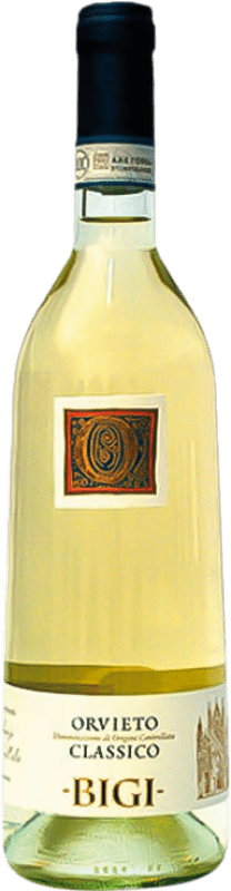 Free Shipping | White Wine Bigi Classic D.O.C. Orvieto Umbria Italy Malvasia, Trebbiano, Verdejo, Grechetto, Drupeggio 75 cl