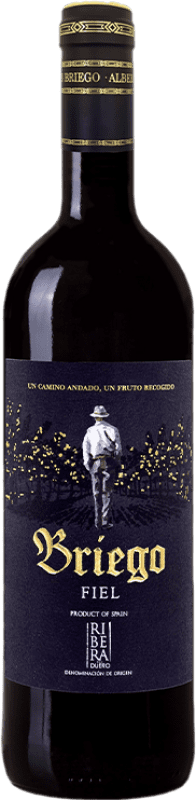 Envoi gratuit | Vin Rouge Briego Fiel Édition Limitée D.O. Ribera del Duero Castille et Leon Espagne Tempranillo 75 cl