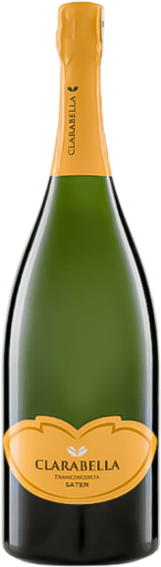 送料無料 | 白のスパークリングワイン Cascina Clarabella Satèn D.O.C.G. Franciacorta ロンバルディア イタリア Chardonnay — シャルドネ 75 cl