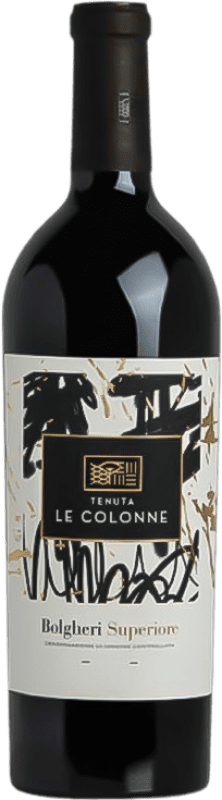 Kostenloser Versand | Rotwein Le Colonne Superior D.O.C. Bolgheri Toskana Italien Merlot, Cabernet Sauvignon, Cabernet Franc 75 cl