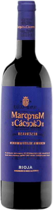 Envio grátis | Vinho Tinto Marqués de Cáceres Reserva D.O.Ca. Rioja La Rioja Espanha Tempranillo 75 cl