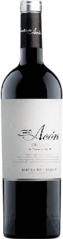 Envío gratis | Vino Tinto Abadía de Acón Crianza D.O. Ribera del Duero Castilla y León España Tempranillo 75 cl