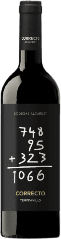 8,95 € Бесплатная доставка | Красное вино Alcardet Correcto I.G.P. Vino de la Tierra de Castilla