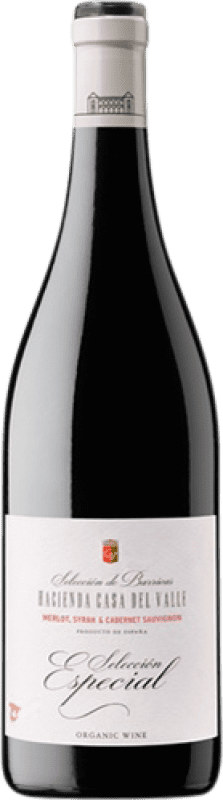 Kostenloser Versand | Rotwein Casa del Valle Auswahl I.G.P. Vino de la Tierra de Castilla Kastilien-La Mancha Spanien Merlot, Syrah, Cabernet Sauvignon 75 cl