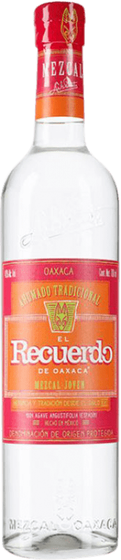 Envio grátis | Mezcal El Recuerdo Jovem México 70 cl