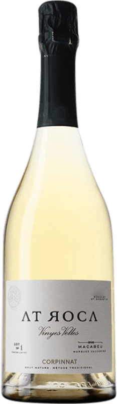 Spedizione Gratuita | Spumante Bianco AT Roca VV Viñas Viejas — Vigne Vecchie Corpinnat Catalogna Spagna Macabeo Organic — Bio 75 cl