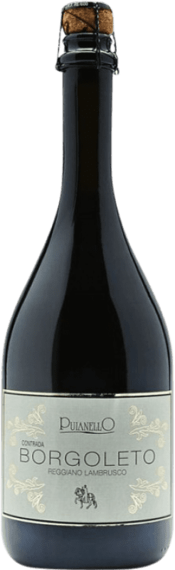 10,95 € | Roter Sekt Puianello Contrada Borgoleto Italien 75 cl