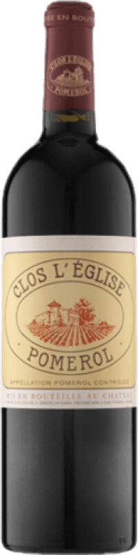 Envoi gratuit | Vin Rouge Clos L'Église A.O.C. Pomerol Bordeaux France Merlot, Cabernet Franc 75 cl