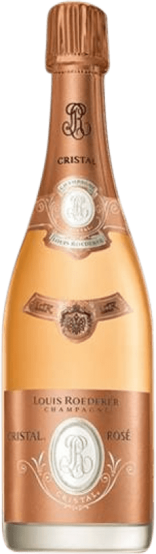 5 452,95 € Spedizione Gratuita | Spumante Rosato Louis Roederer Cristal Vinothèque Rosé — Rosato 1996 A.O.C. Champagne Bottiglia Magnum 1,5 L
