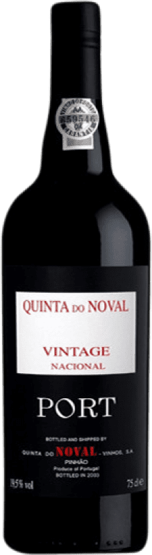 Envoi gratuit | Vin Fortifié Quinta do Noval Nacional Port Vintage I.G. Porto Porto Portugal Touriga Nacional, Tinta Roriz 75 cl