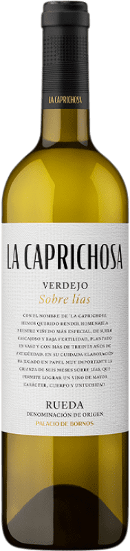 Envío gratis | Vino Blanco Palacio de Bornos La Caprichosa D.O. Rueda Castilla y León España Botella Magnum 1,5 L