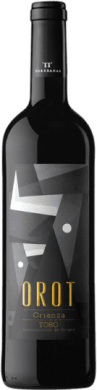 5,95 € | Vino Rosso Toresanas Orot Crianza — Invecchiato in Botte D.O. Toro Castilla y León Spagna 75 cl