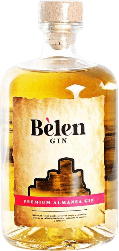 32,95 € | Ginebra Gin Gin Belén. Almansa Premium Castilla la Mancha España 70 cl